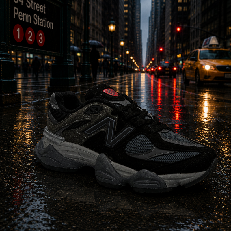 New Balance черно-сиви спортни обувки – модерен стил и комфорт