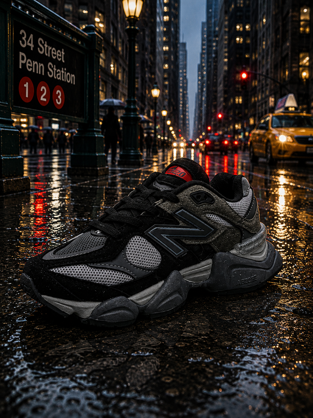 New Balance черно-сиви спортни обувки – модерен стил и комфорт - Image 2