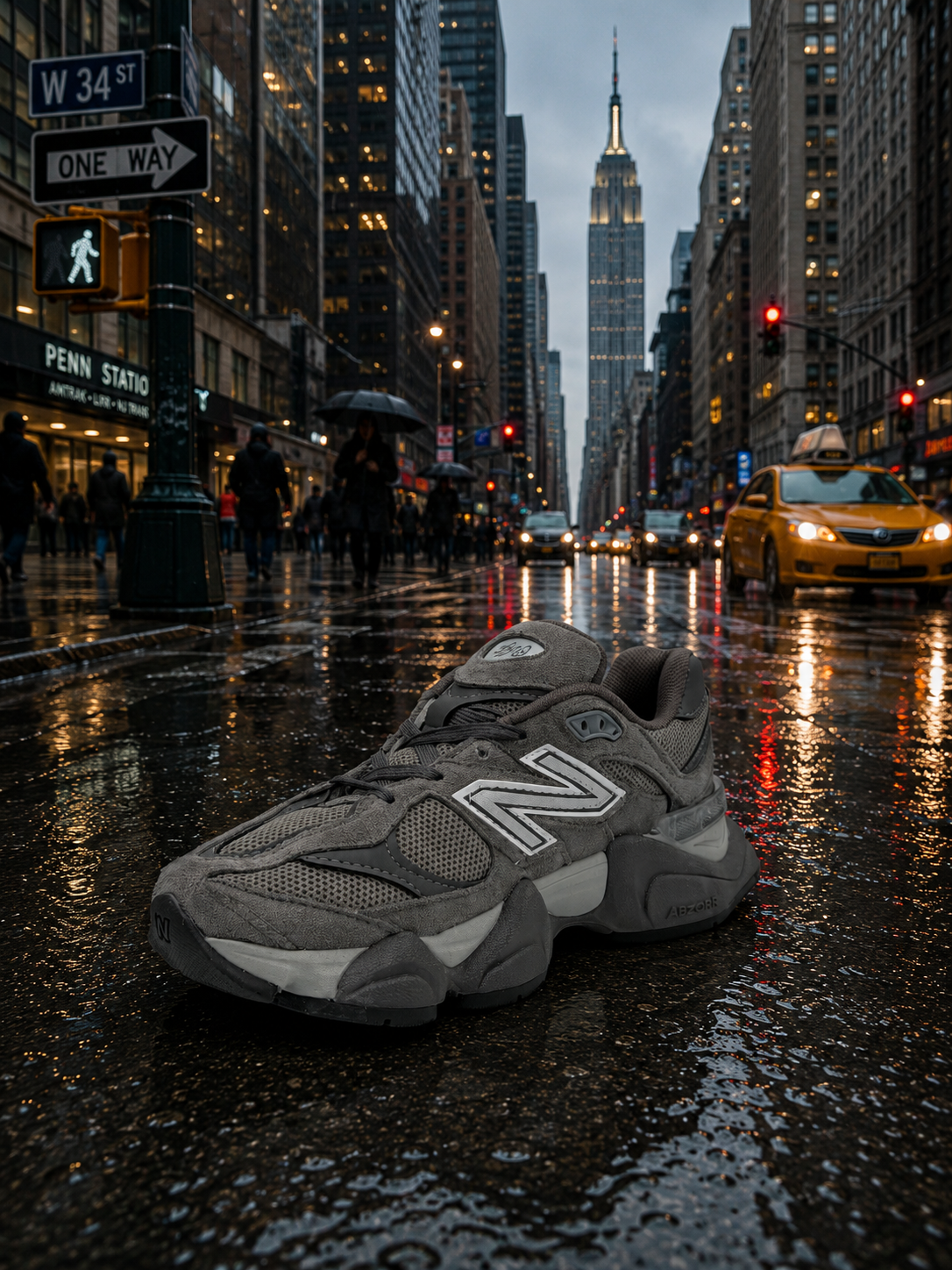 New Balance спортни обувки в графитен цвят – актуален модел - Image 2