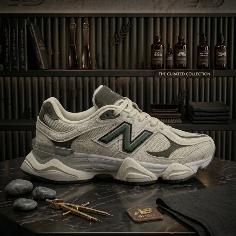 NEW Balance 9060 Sea Salt/ Green