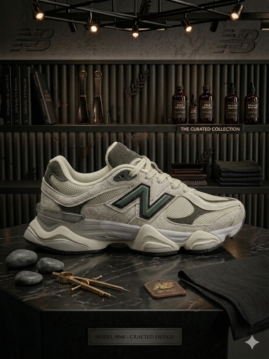 NEW Balance 9060 Sea Salt/ Green