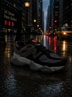 New Balance черно-сиви спортни обувки – модерен стил и комфорт